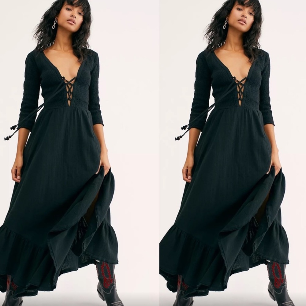 Free People Perfect Solution Maxi Dress size XS